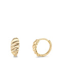Klappcreolen 375/9 K Gelbgold