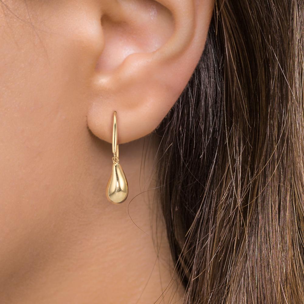 Pendant d'oreilles Or jaune 9K