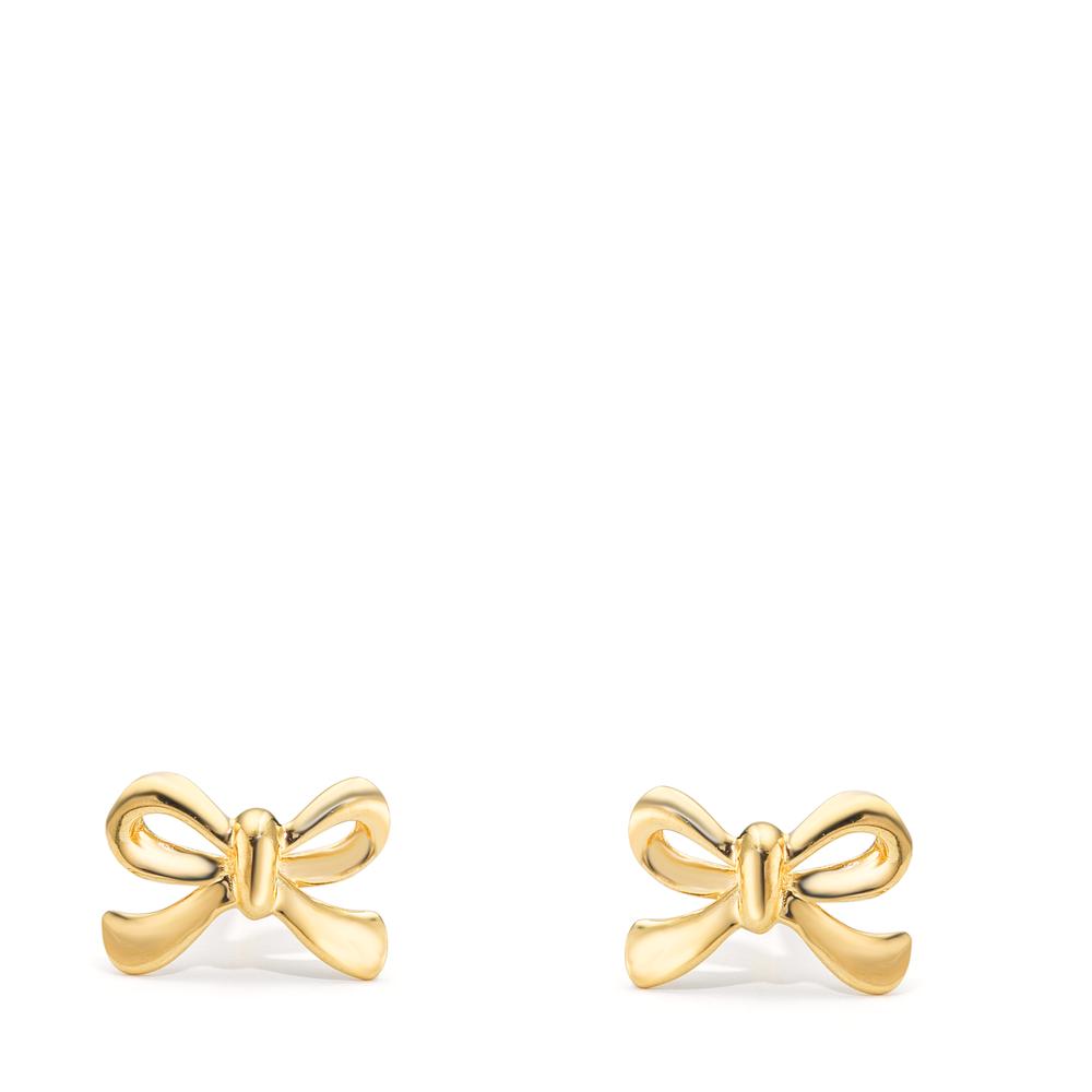 Stud earrings 9k Yellow Gold Bow