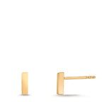 Stud earrings 9k Yellow Gold