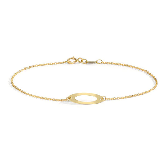 Armband 375/9 K Gelbgold verstellbar