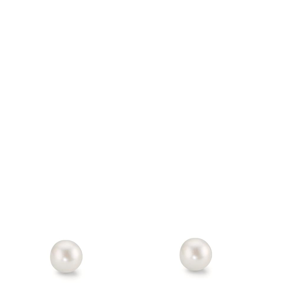 Clous d'oreilles Or jaune 9K [shining Pearls], 2 Perles 3-3.5 mm