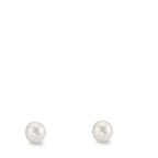 Clous d'oreilles Or jaune 9K [shining Pearls], 2 Perles 4-4.5 mm