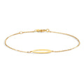 Bracelet Or jaune 9K 16-18 cm