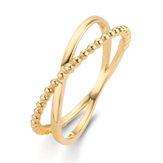 Finger ring 375/9 K gult guld