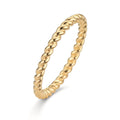 Anelli impilabili Oro giallo 375/9K