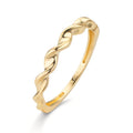 Fingerring 375/9 K Gelbgold