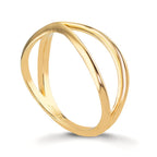 Fingerring 375/9 K Gelbgold