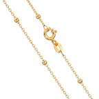 Necklace 14k Yellow Gold 43 cm