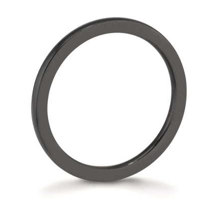 Beisteckring Edelstahl schwarz IP beschichtet