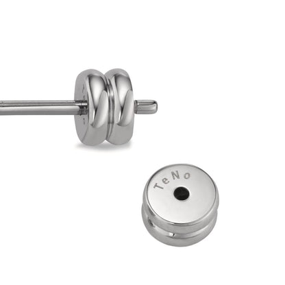 Orecchini a bottone 1 pz Acciaio inossidabile Croce Ø8 mm