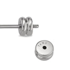 Clous d'oreille à l'unité Acier inoxydable Cerf Ø8 mm