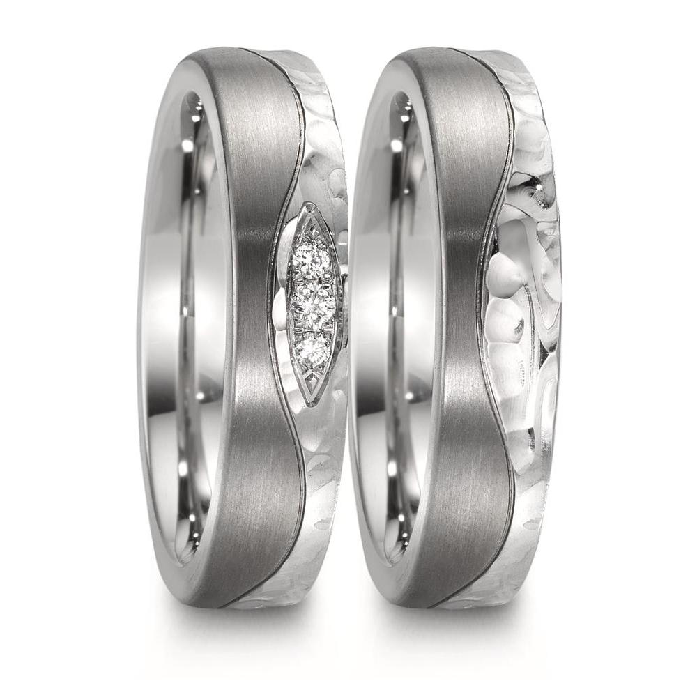 Anello del partner Acciaio inossidabile, Titanio