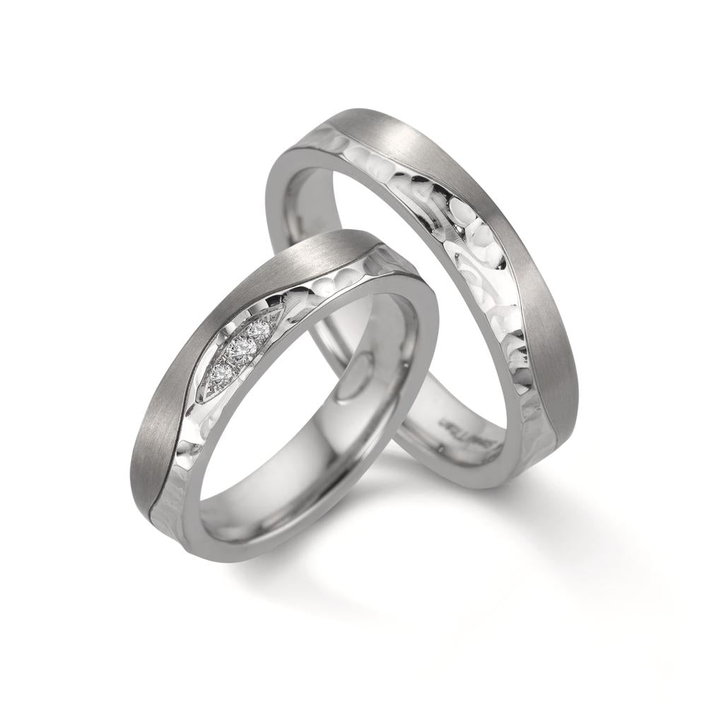 Anello del partner Acciaio inossidabile, Titanio