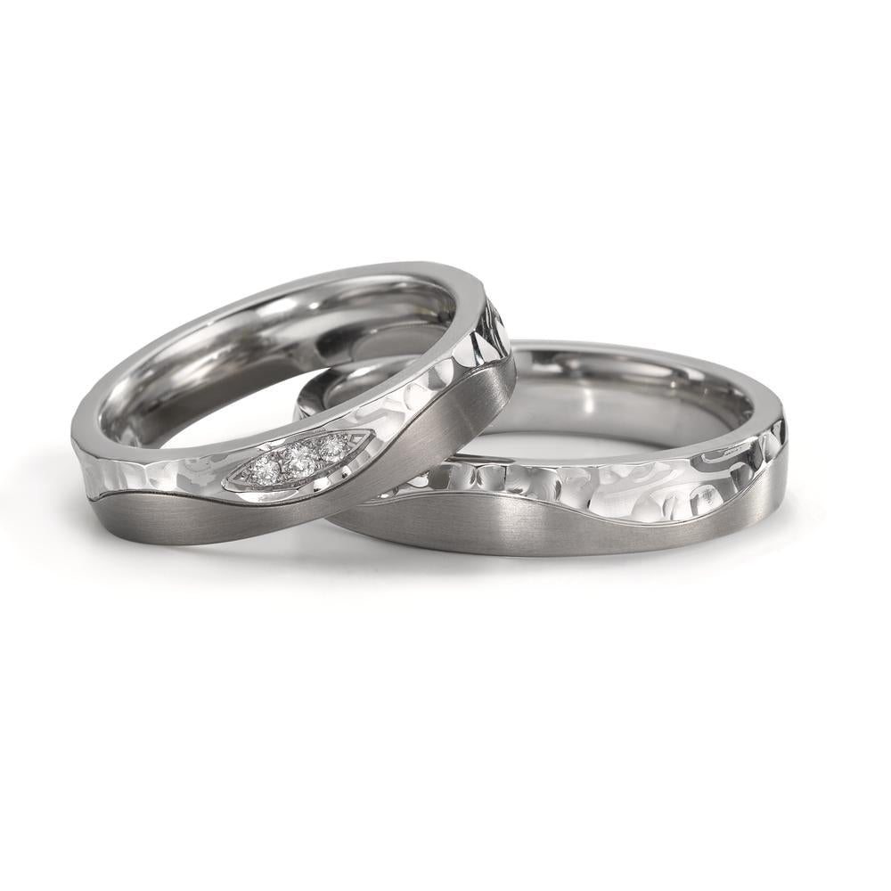 Anello del partner Acciaio inossidabile, Titanio