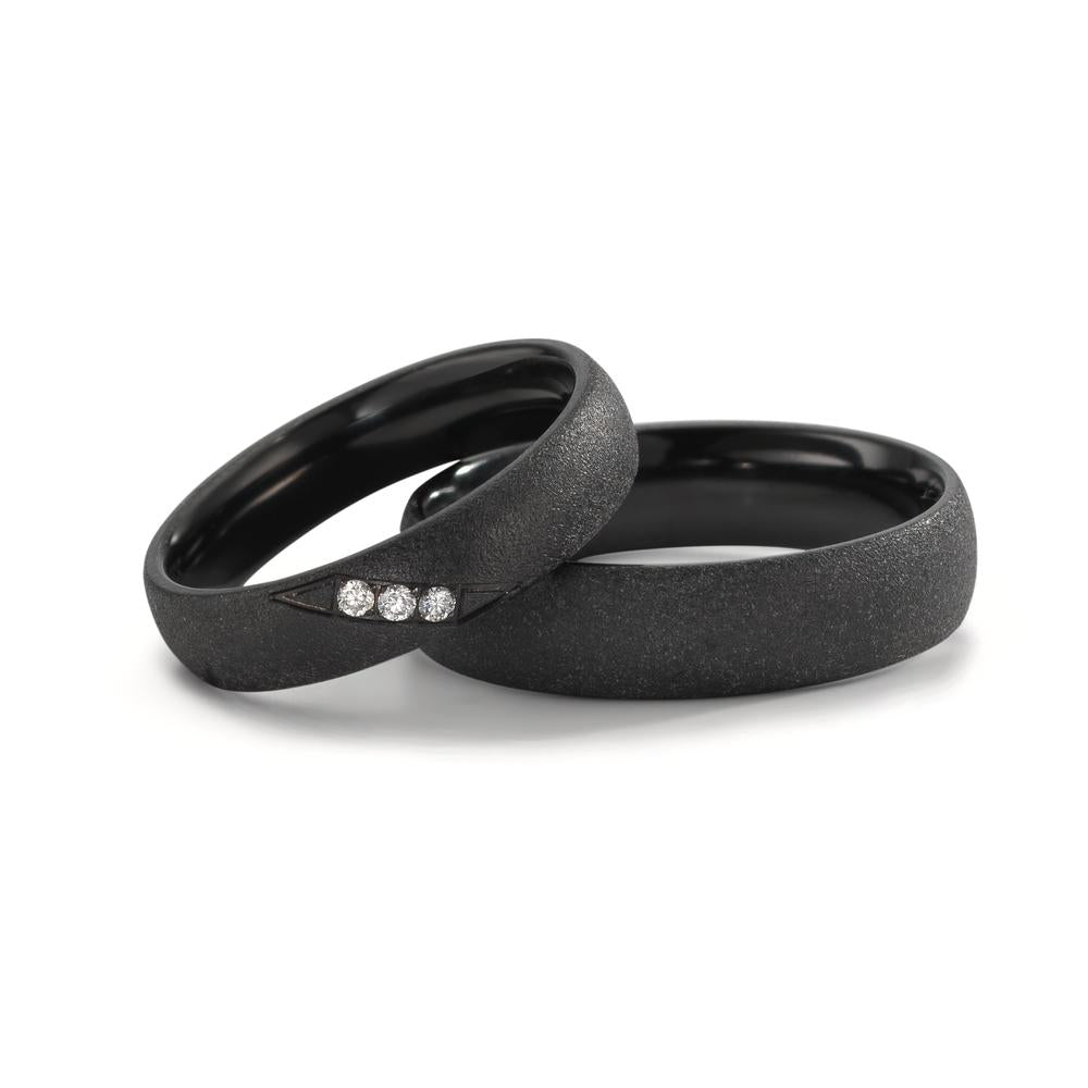 Wedding Ring Zirconium