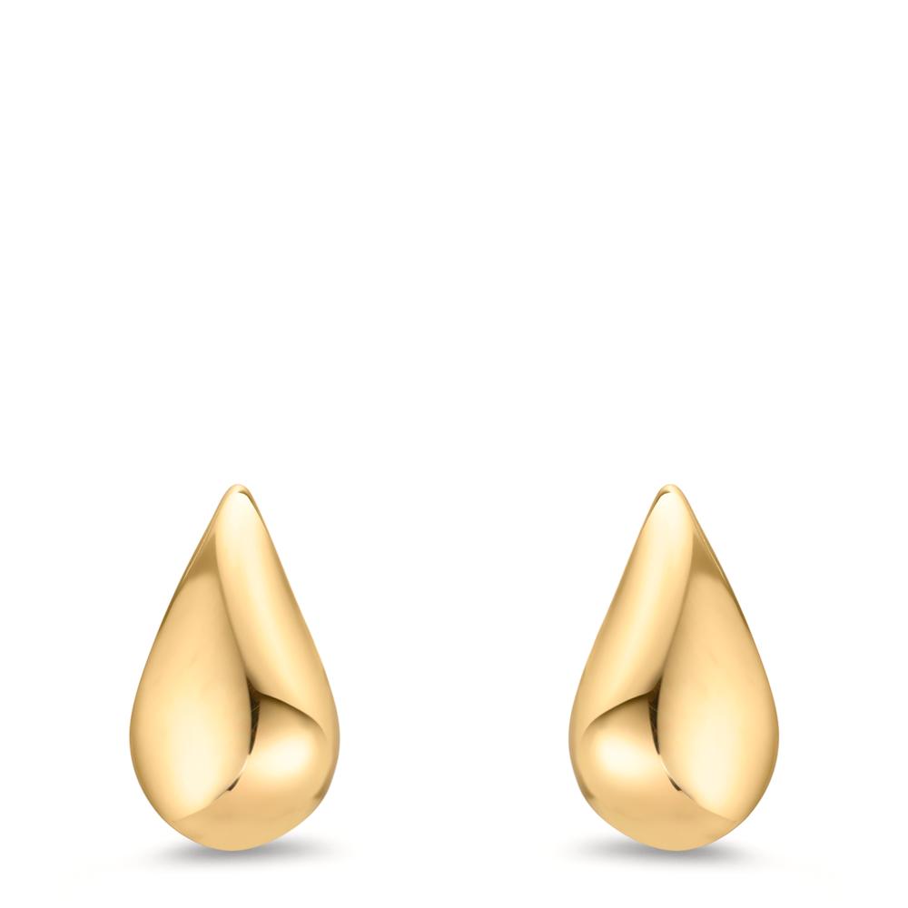 Ohrstecker 375/9 K Gelbgold Tropfen