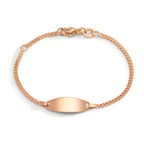 Gravurarmband 750/18 K Rotgold 12-14 cm verstellbar