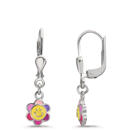 Pendant d'oreilles Argent Rhodié