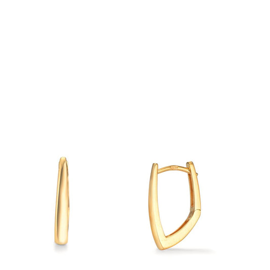 Aro con bisagra Plata Amarillo Dorado