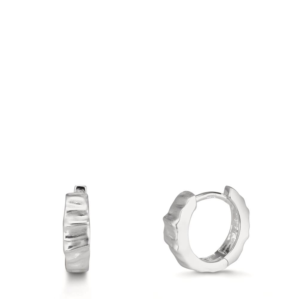 Aro con bisagra Plata