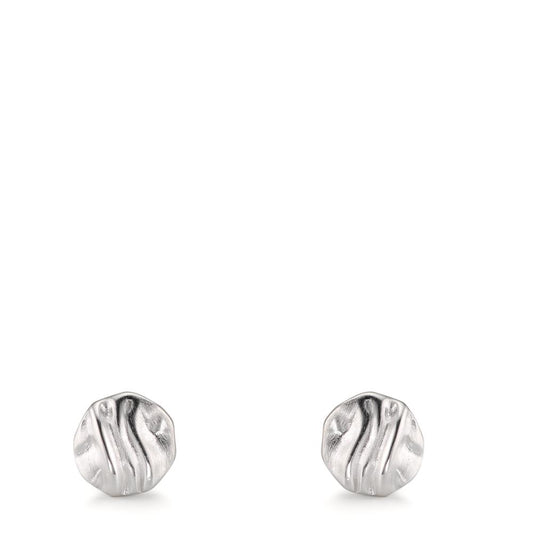 Stud earrings Silver Ø6 mm
