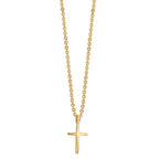 Collier 375/9 K Gelbgold Kreuz 38-42 cm verstellbar