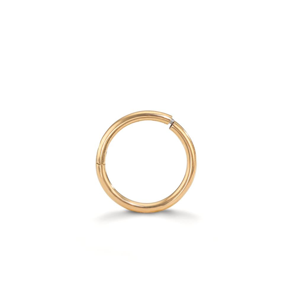 Piercing Chirurgenstahl gelb IP beschichtet Ø10 mm