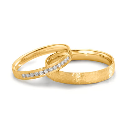 Alliance Or jaune 18K