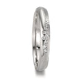 Partnerring 950 Platin Diamant 0.035 ct, 7 Steine, w-si