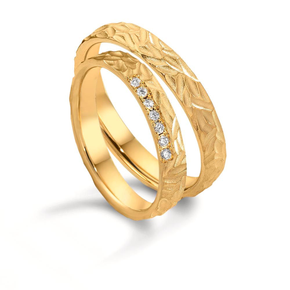 Alliance Or jaune 18K