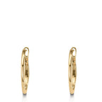 Klappcreolen 375/9 K Gelbgold