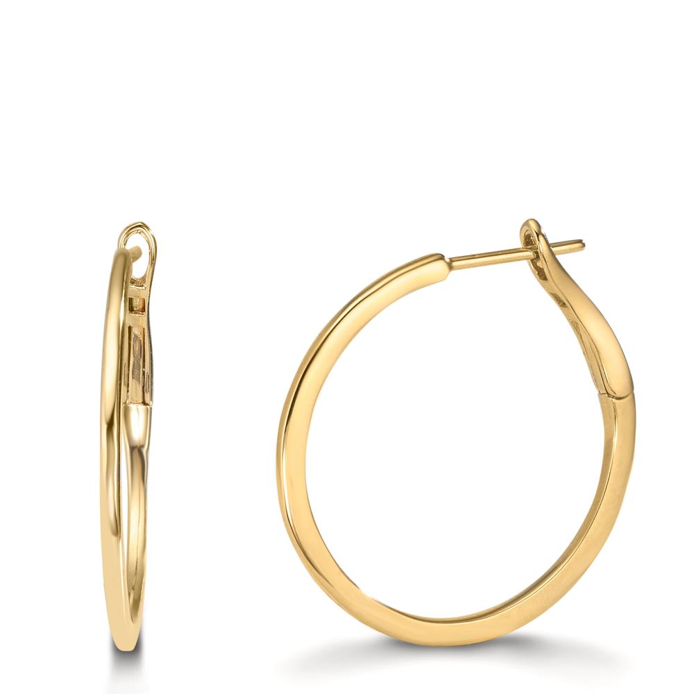 Klappcreolen 375/9 K Gelbgold
