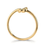 Fingerring 375/9 K Gelbgold Knoten