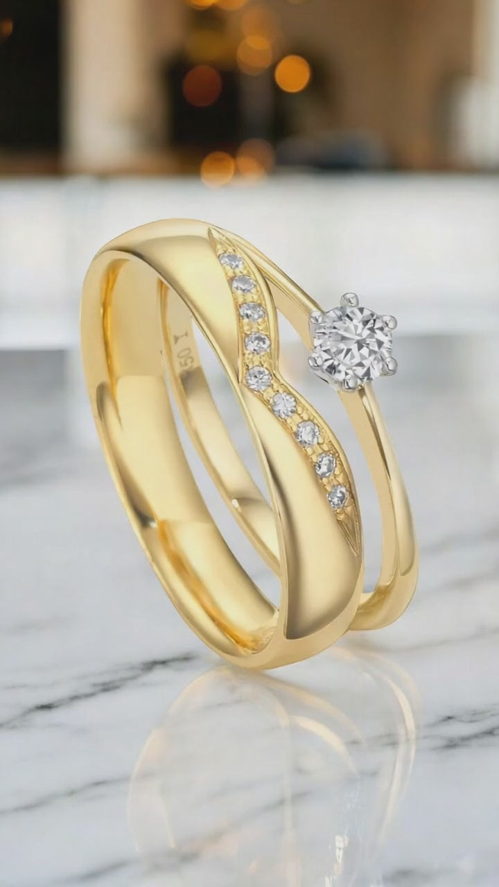 Partnerring 999 Tantal